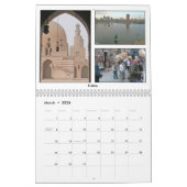 Egypte en Jordanië Kalender (Mar 2026)