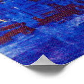 Egypte, Farao, Retro Vintage Travel Poster (Hoek)