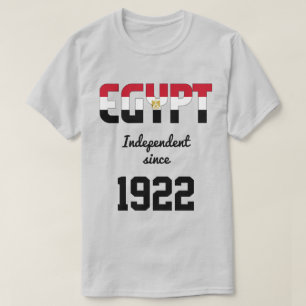 Egypte Flag Independence Celebration T-Shirt
