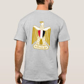 Egypte Flag Independence Celebration T-Shirt (Achterkant)