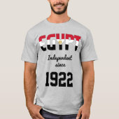 Egypte Flag Independence Celebration T-Shirt (Voorkant)