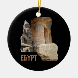 EGYPTE-fotokleurversiering Keramisch Ornament