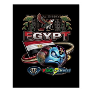 Egypte-GBall Perfect Poster