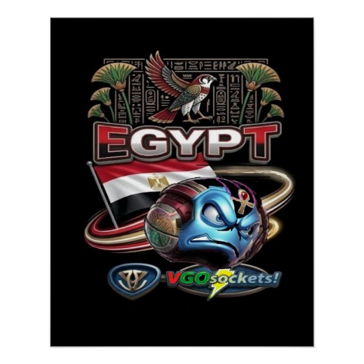 Egypte-GBall Perfect Poster (Voorkant)