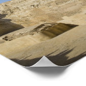 Egypte, Giza. De grote Sphynx stijgt boven de 2 Poster (Hoek)