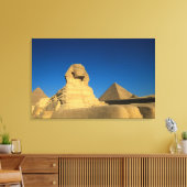 Egypte, Giza, The Sphinx, Old Kingdom, Unesco Canvas Afdruk (Insitu (Woonkamer))
