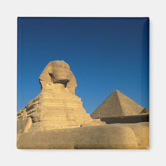 Egypte, Giza, The Sphinx, Old Kingdom, Unesco Magneet (Voorkant)