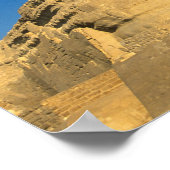 Egypte, Giza, The Sphinx, Old Kingdom, Unesco Poster (Hoek)