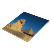 Egypte, Giza, The Sphinx, Old Kingdom, Unesco Tegeltje (Zijkant)