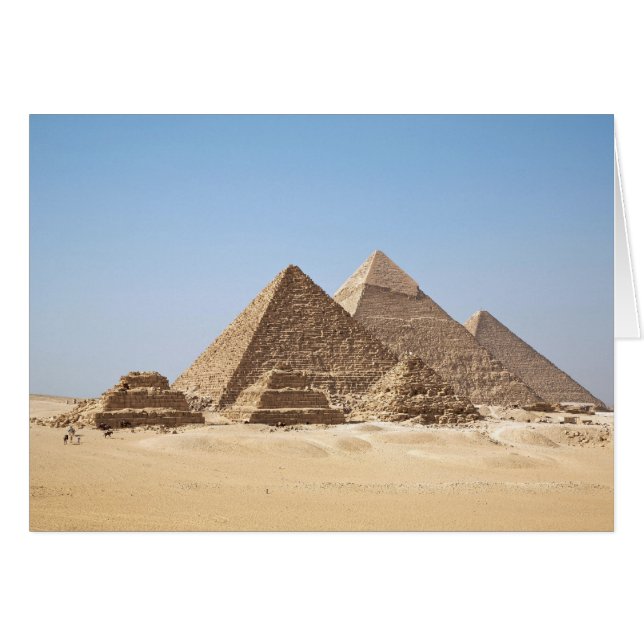 Egypte-Gizah Pyramids (Voorkant Horizontaal)