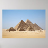 Egypte-Gizah Pyramids Huge Poster (Voorkant)