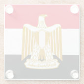 Egypte Glazen Onderzetter (Achterkant)