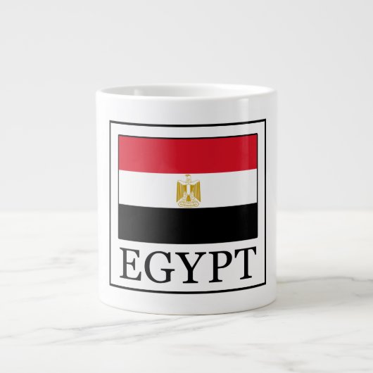 Egypte Grote Koffiekop (Voorkant)
