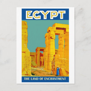 Egypte, het land van betovering briefkaart