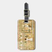 Egypte-hiërogliefen-Bagagelabel Bagagelabel (Voorkant verticaal)