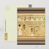 Egypte-hiërogliefen-Briefkaart Briefkaart (Voorkant / Achterkant)