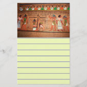 Egypte-hiërogliefen briefpapier (Voorkant)