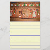 Egypte-hiërogliefen briefpapier (Achterkant)