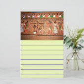 Egypte-hiërogliefen briefpapier (Staand voorkant)
