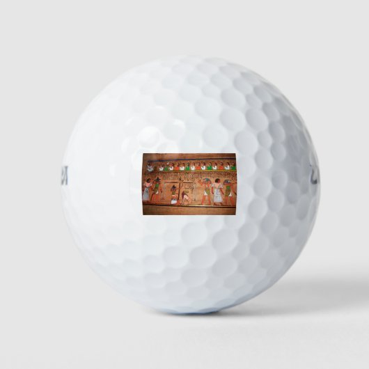 Egypte-hiërogliefen golfbal golfballen (Voorkant)