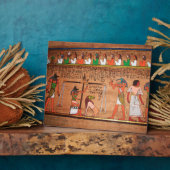 Egypte-Hieroglyphs Plaque Fotoplaat (Zijkant)