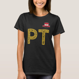 Egypte Human-Flag Group Letter P en T Egypte T-shirt