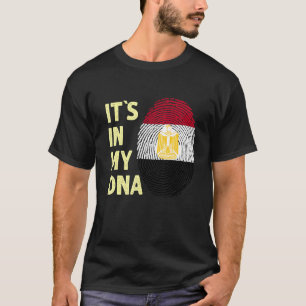 Egypte in mijn DNA Egyptisch vlaggenteam Egypte T-shirt
