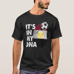 Egypte in mijn DNA Egyptisch vlaggenteam Egypte T-shirt