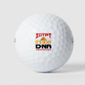 Egypte is in mijn DNA-Egyptische erfgoedlijst Golfballen (Voorkant)