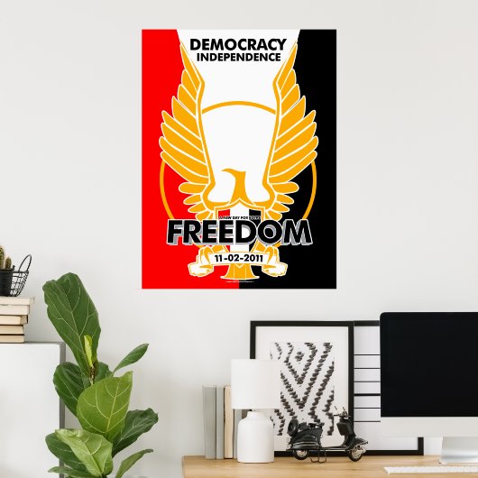 Egypte is vrij! poster (Thuiskantoor)