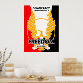 Egypte is vrij! poster (Keuken)