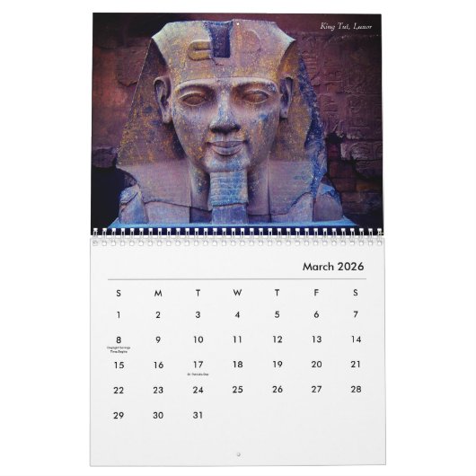 Egypte Kalender (Mar 2026)