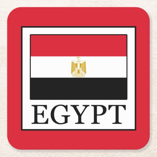 Egypte Kartonnen Onderzetters (Voorkant)