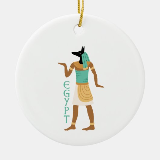 Egypte Keramisch Ornament (Voorkant)