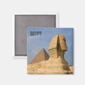 Egypte Koelkast Magnet Souvenir (Voorkant / Achterkant)