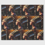 Egypte Koningin Nefertiti Cadeaupapier (Vlak)