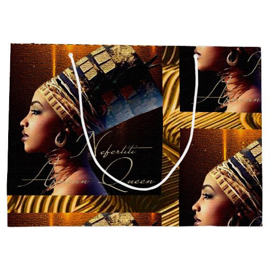 Egypte Koningin Nefertiti Groot Cadeauzakje (Achterkant)