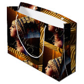 Egypte Koningin Nefertiti Groot Cadeauzakje (Achterkant Gekanteld)