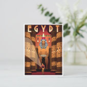 Egypte land oude vakantie retro Briefkaart (Staand voorkant)
