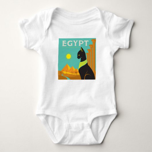 Egypte | Land van Feline Royalty Romper (Voorkant)