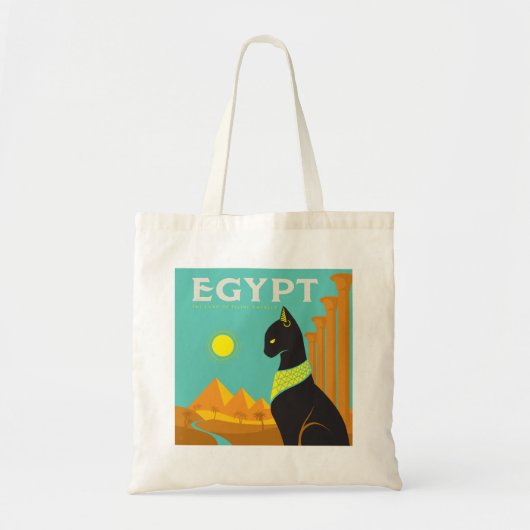 Egypte | Land van Feline Royalty Tote Bag (Voorkant)
