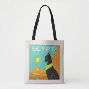 Egypte   Land van Feline Royalty Tote Bag