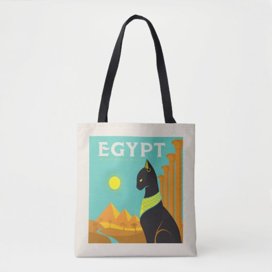 Egypte | Land van Feline Royalty Tote Bag (Voorkant)