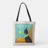 Egypte | Land van Feline Royalty Tote Bag (Achterkant)