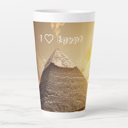 Egypte Latte Mok (Voorkant)