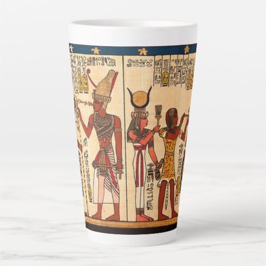 Egypte Latte Mok (Voorkant)