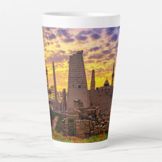 Egypte Latte Mok (Voorkant)