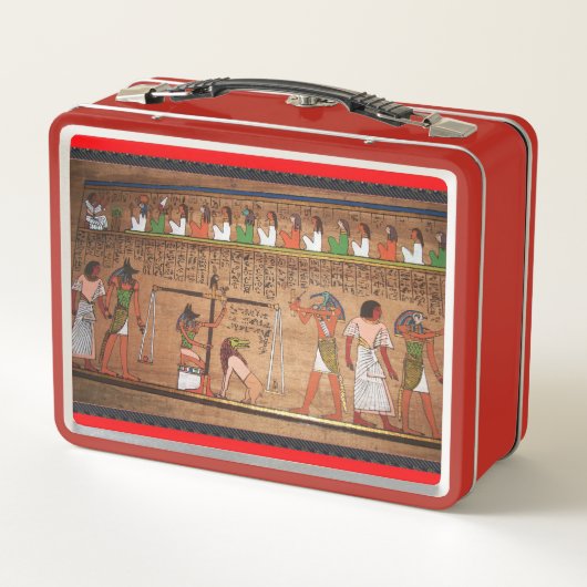 Egypte-Lunch Box Hieroglyphs (Achterkant)