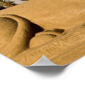 Egypte, Luxor. De Avenue Sphinxes leidt tot Poster (Hoek)