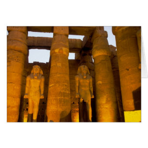Egypte, Luxor. Karnack-tempel.